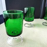 5 Vintage Luminarc Cavalier Model Wine Glasses