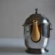 Insulated ceramic teapot with metal and felt 0.5 liters