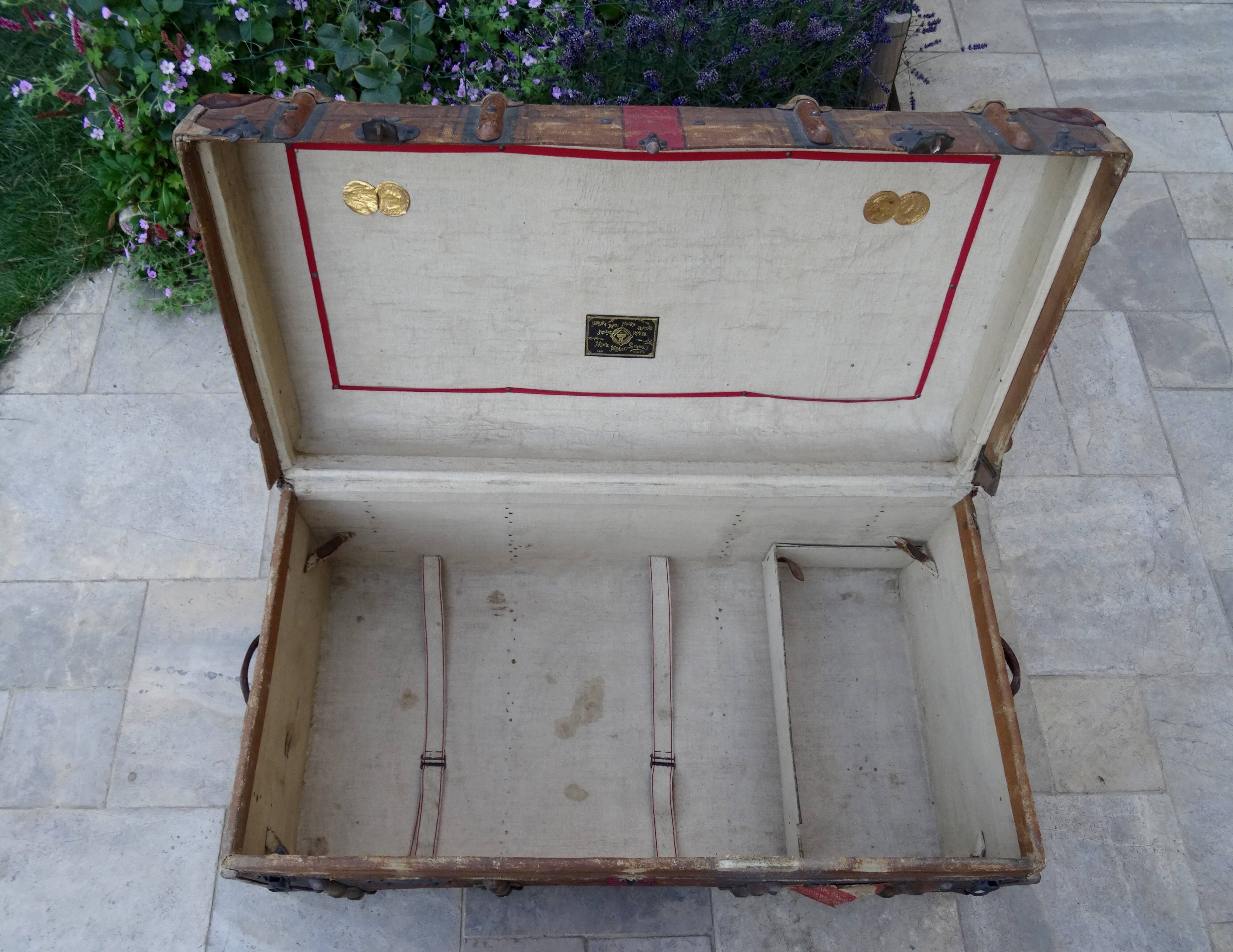 Malle - Early 19th Moritz Madler Early Travel Case