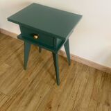 Vintage green nightstand
