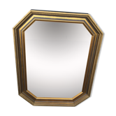 Mirror in gilded wood 82 x 62 cm