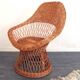 Seventies rotan mid century chair