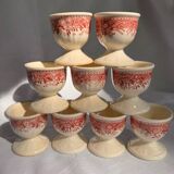 Ensemble de 9 coquetiers Villeroy et Boch Burgenland