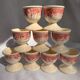 Ensemble de 9 coquetiers Villeroy et Boch Burgenland