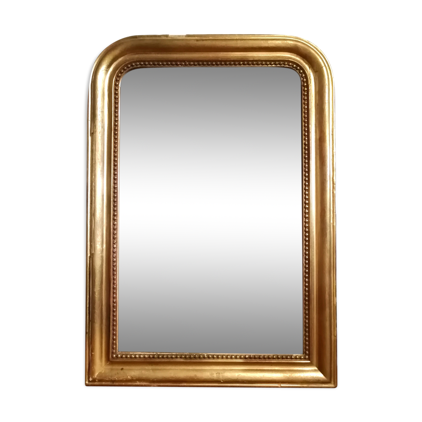 Beautiful mirror Louis Philippe very old golden  59x84cm