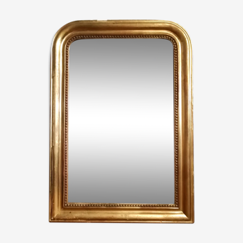 Miroir Louis Philippe doré très ancien 59x84cm