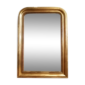 Miroir Louis Philippe doré très ancien 59x84cm