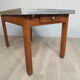 Table des années 60 en chêne massif