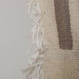 Vintage Anatolian Striped Hemp Kilim Rug