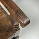 English monk chair table oak 18th century