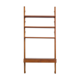 Poul Cadovius teak wall unit with a desk and 3 shelves, Denmark, 1960s