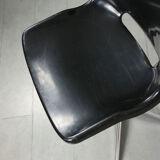 Black Overman Office Swivel Chair by Svante Schoblom from Sweden, 1970s