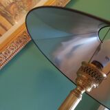 Large golden brass lamp neo classic style