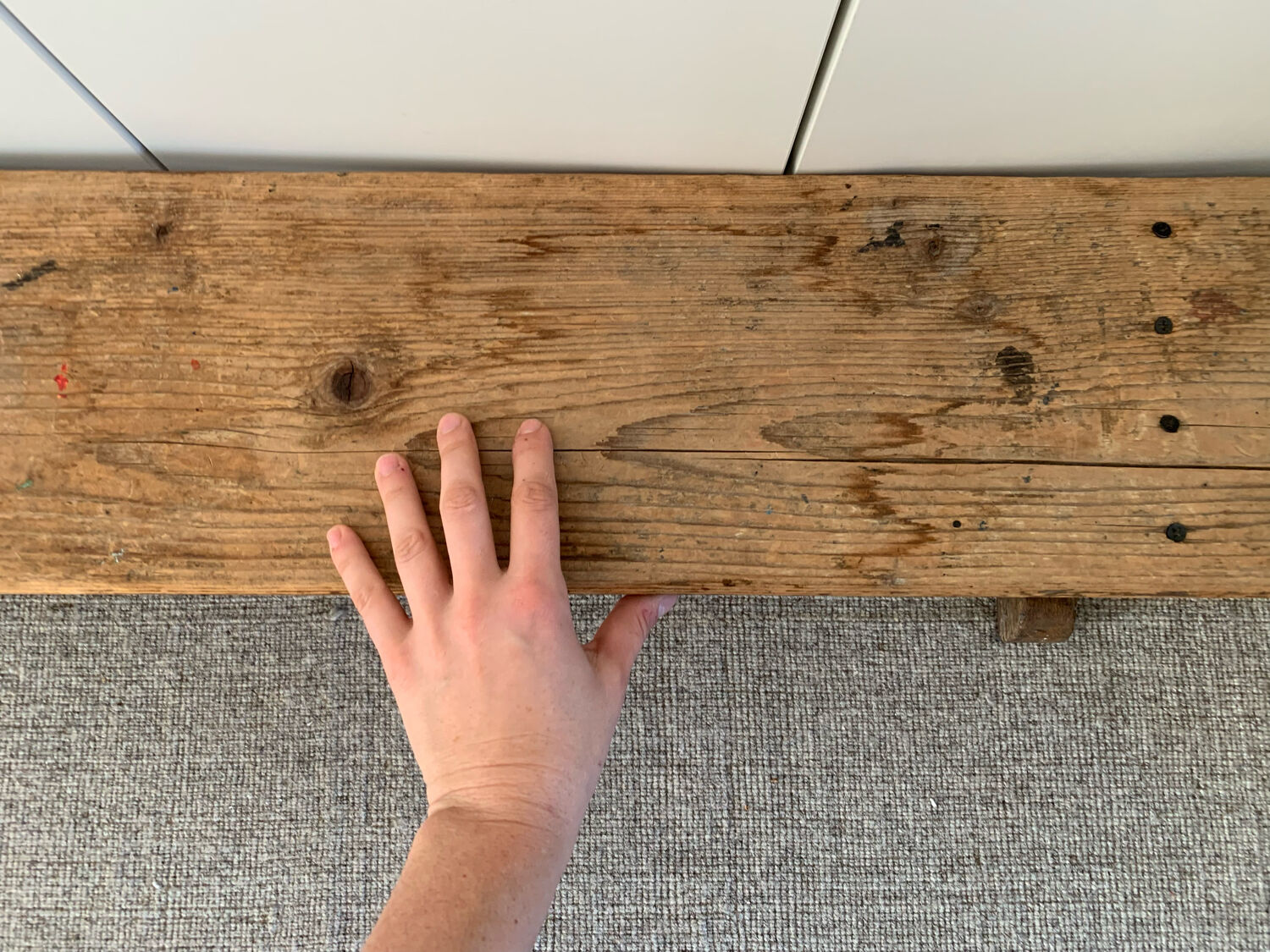 Banc ancien en bois
