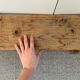 Banc ancien en bois