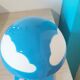 Lampe ikea Skojig bleue
