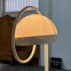 Harvey Guzzini floor lamp Space Age with marble base 1970s design