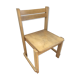 Old vintage wood child chair