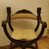 Pair of armchairs dagobert in the middle of the twentieth century