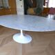 Saarinen Dining Table - Oval Statuarietto Marble KNOLL Eero Saarinen
