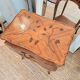 Pair of marquetry tables