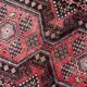 Tapis vintage fait main Hamadan persan – 78 cm x 131 cm 1C957