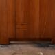 Vintage solid elm sideboard by Pierre Chapo, model R08