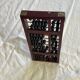 Vintage wooden Chinese abacus dimensions: height -2.5 cm - width -29 cm