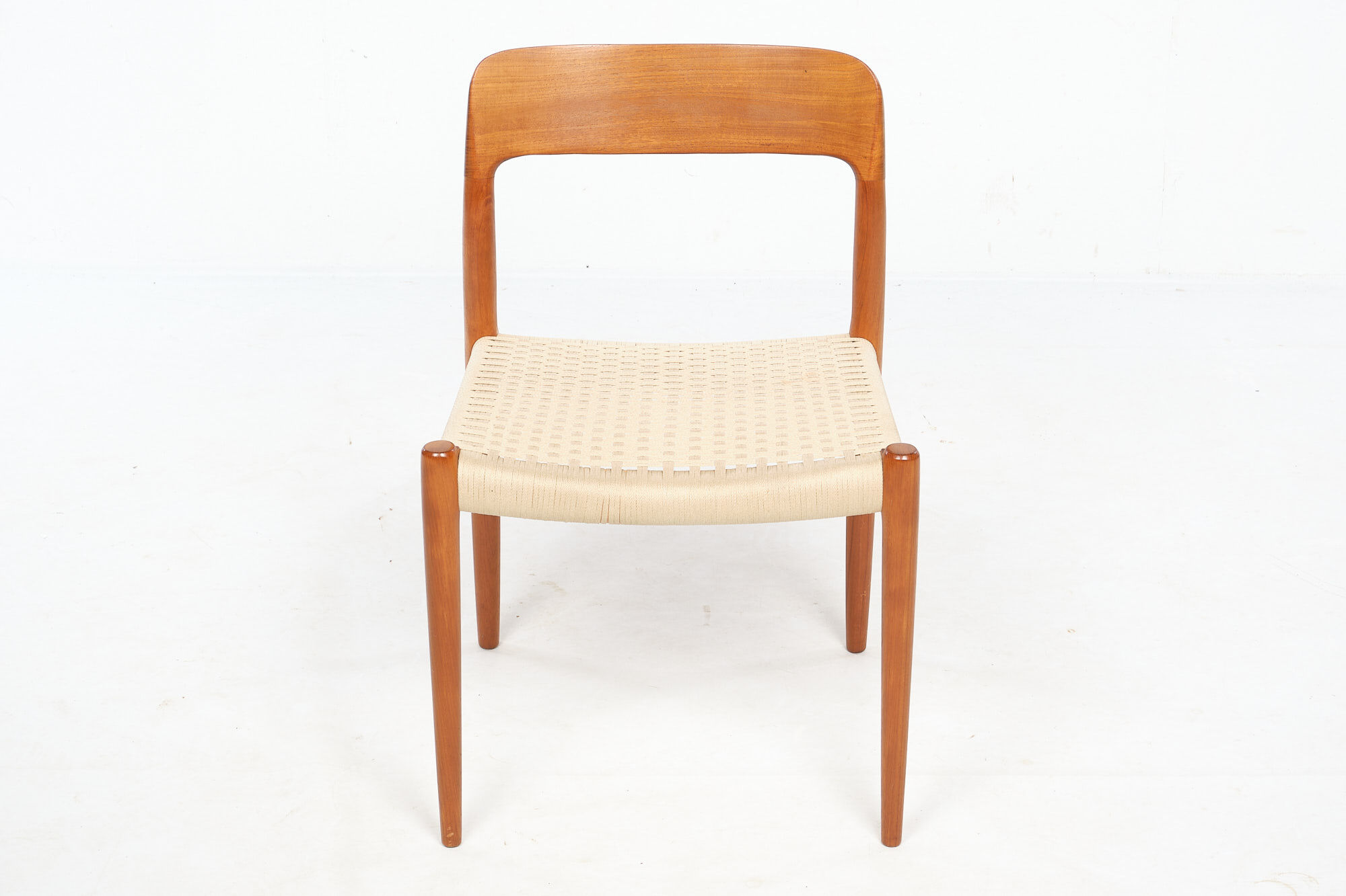Set of four chairs, Niels Otto Moller, model 75