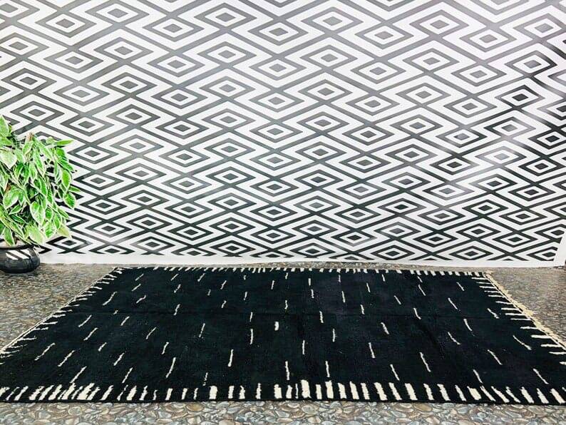 Pure wool atlas rug