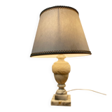 Alabaster table lamp