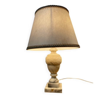 Alabaster table lamp