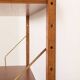 Danish teak shelving unt with a desk in the style of Poul Cadovius, 1960s