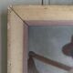 Oil on panel farmer working in the field 20th century by M. Potiron