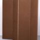 4 parts Brown Linen Fabric Room Divider 1970s Holland