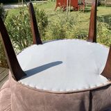 Four art deco armchairs