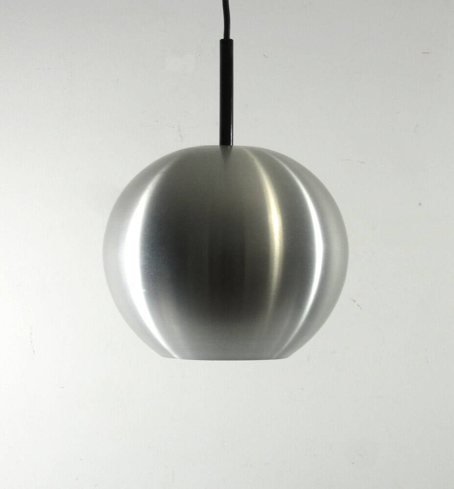 Vintage sixties aluminium ball pendant