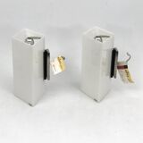 Rare Stilux Milano Model Grosseto, pair of perspex sconces from 60s