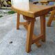 Table et banc châlet de montagne
