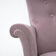Fauteuil rose