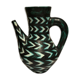 Pitcher vase in ceramics 50/60s Vallauris