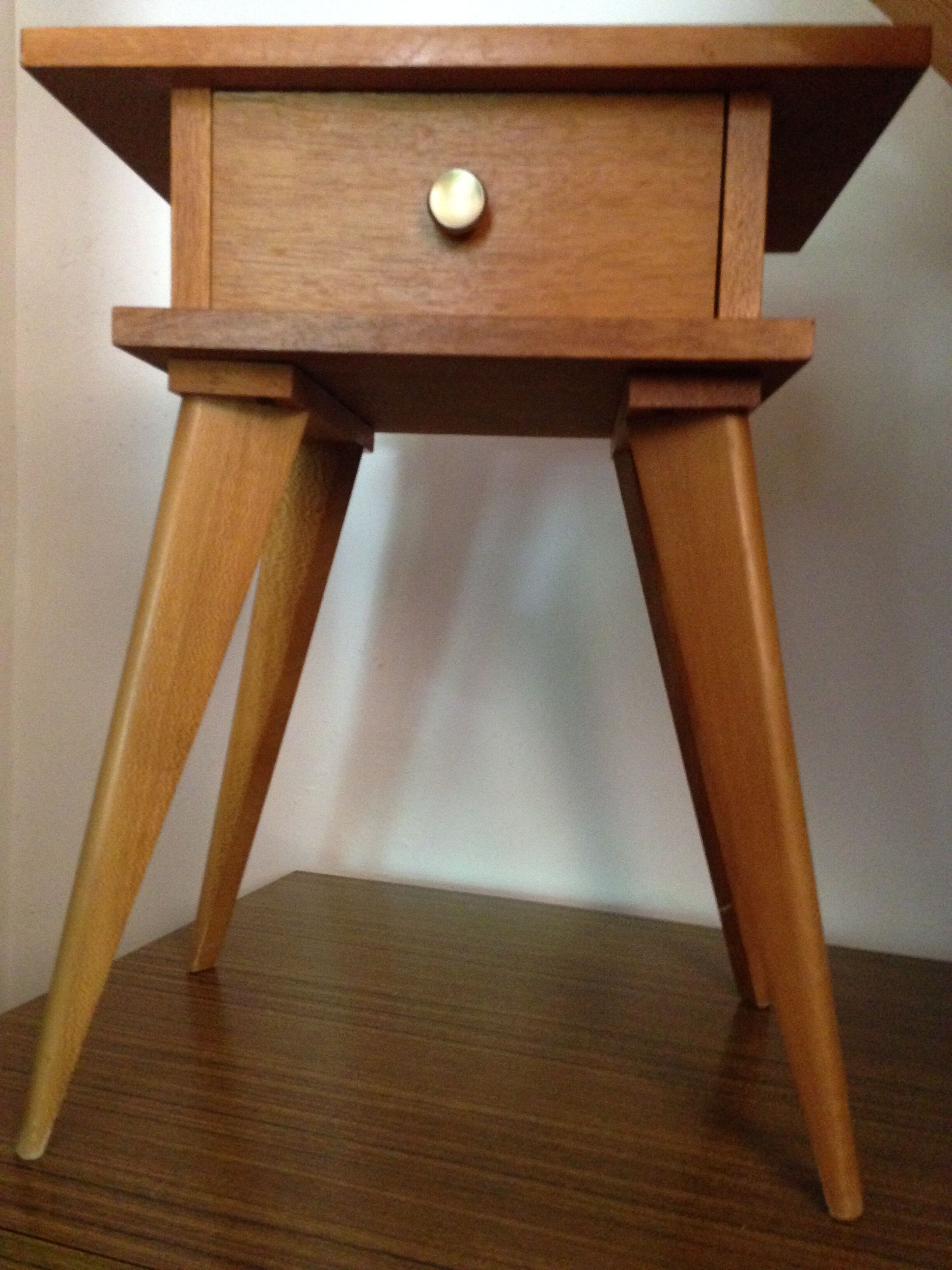 Modernist bedside table 1950