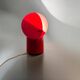 Lampe Space Age « Sfera Notte » Gagiplast, rouge vif, années 1970