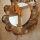 Miroir soleil avec pourtour nacre