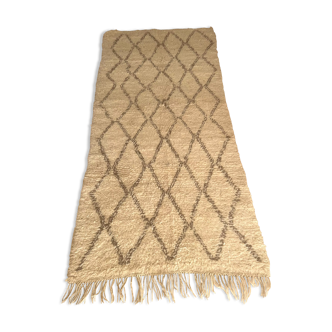 Carpet blessed ouarain 100% wool 122x250cm