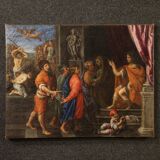 Antique Italian painting from the 17th century