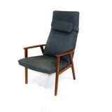Fauteuil en teck, Suède, 1950