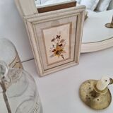 Frame dried flowers