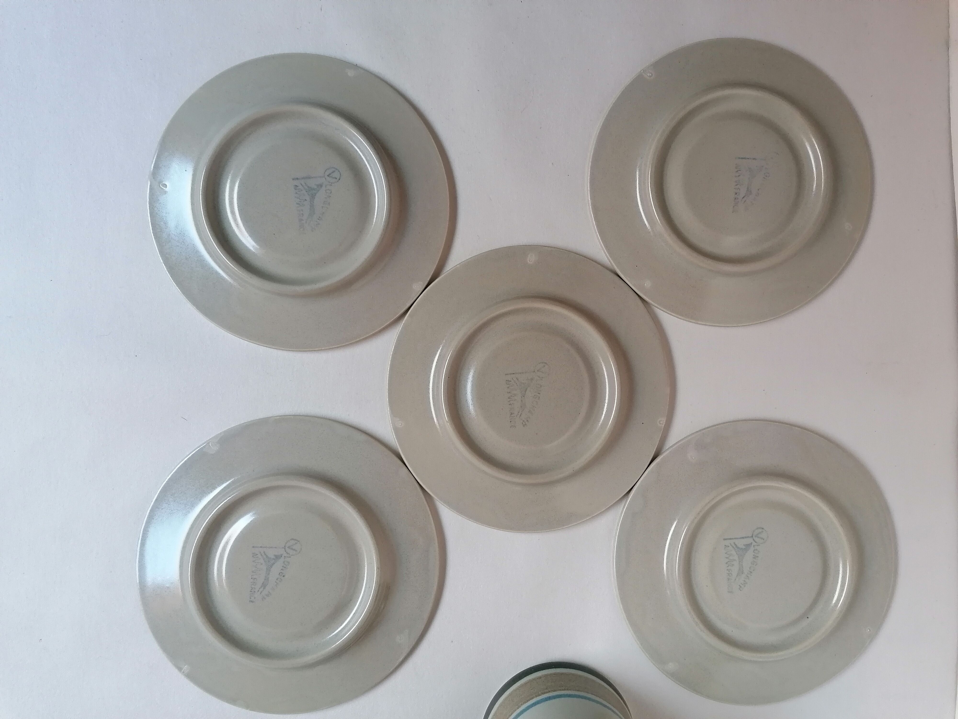 Lot of 5 cups Longchamp