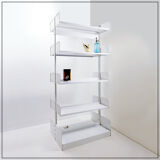 Lips Vago "Congresso" double shelving system, 1960s - one pair available